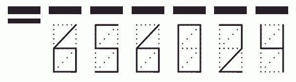 Пример заполнения индекса 656024