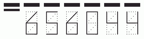 Пример заполнения индекса 656044