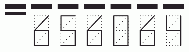 Пример заполнения индекса 656064