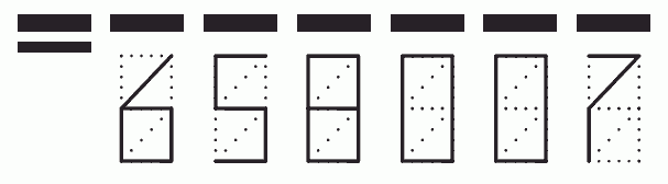 Пример заполнения индекса 658007