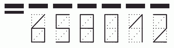 Пример заполнения индекса 658012