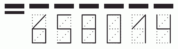 Пример заполнения индекса 658014