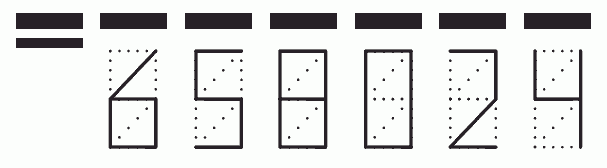 Пример заполнения индекса 658024