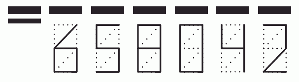 Пример заполнения индекса 658042