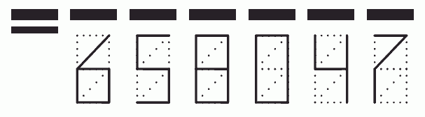 Пример заполнения индекса 658047