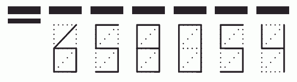 Пример заполнения индекса 658054