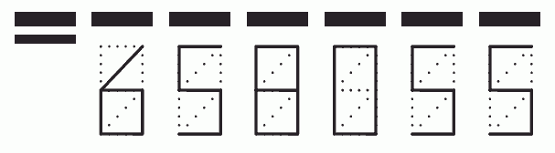 Пример заполнения индекса 658055