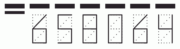 Пример заполнения индекса 658064