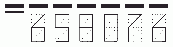 Пример заполнения индекса 658076