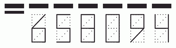 Пример заполнения индекса 658094
