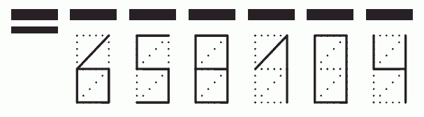 Пример заполнения индекса 658104