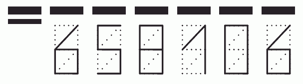 Пример заполнения индекса 658106