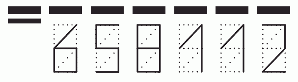 Пример заполнения индекса 658112