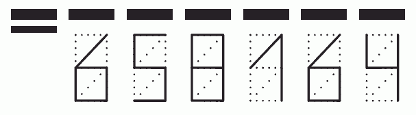 Пример заполнения индекса 658164