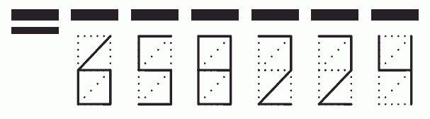 Пример заполнения индекса 658224