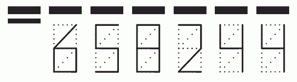 Пример заполнения индекса 658244