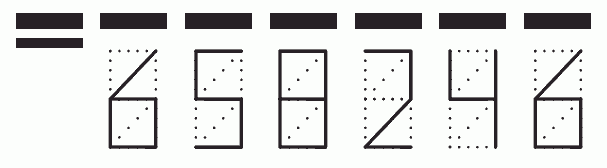 Пример заполнения индекса 658246