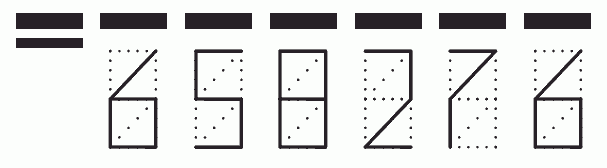 Пример заполнения индекса 658276