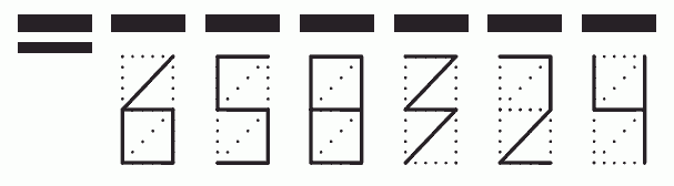 Пример заполнения индекса 658324