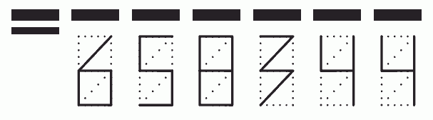 Пример заполнения индекса 658344