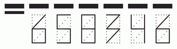 Пример заполнения индекса 658346