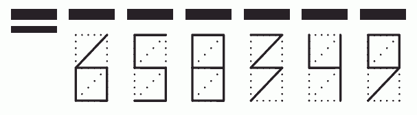 Пример заполнения индекса 658349