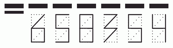 Пример заполнения индекса 658354