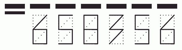 Пример заполнения индекса 658356