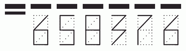 Пример заполнения индекса 658376