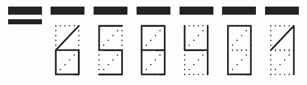 Пример заполнения индекса 658401
