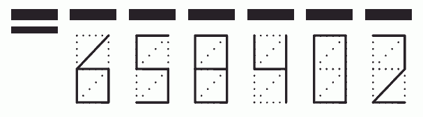Пример заполнения индекса 658402