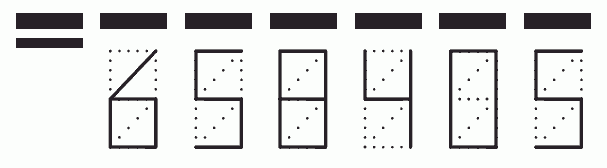Пример заполнения индекса 658405