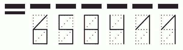 Пример заполнения индекса 658411