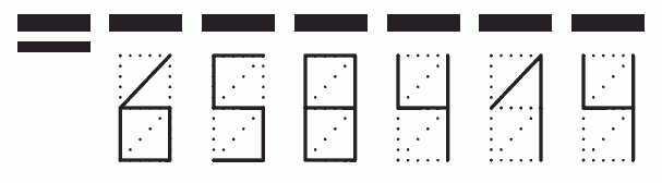Пример заполнения индекса 658414