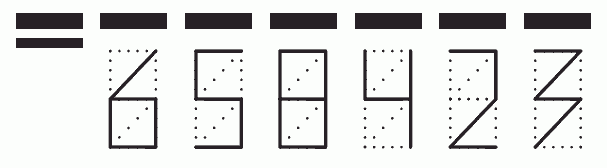 Пример заполнения индекса 658423