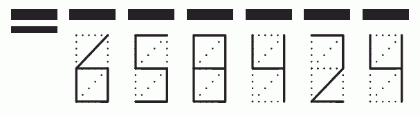 Пример заполнения индекса 658424