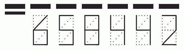Пример заполнения индекса 658442