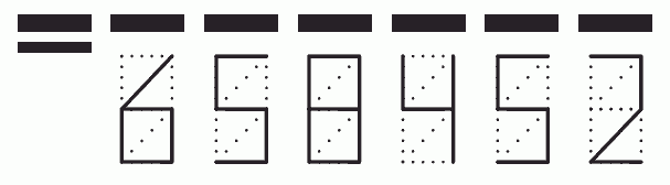 Пример заполнения индекса 658452