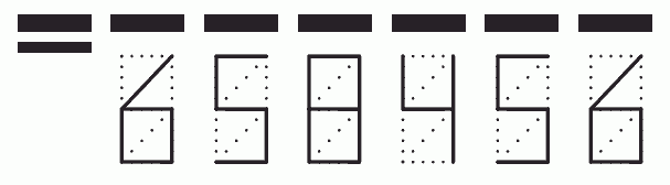 Пример заполнения индекса 658456