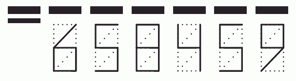 Пример заполнения индекса 658459