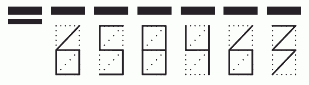 Пример заполнения индекса 658463