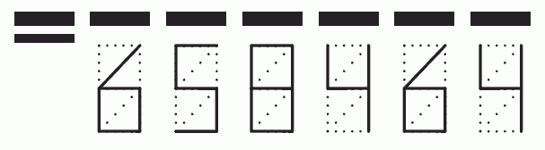 Пример заполнения индекса 658464