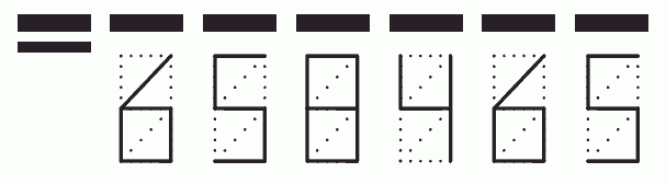 Пример заполнения индекса 658465