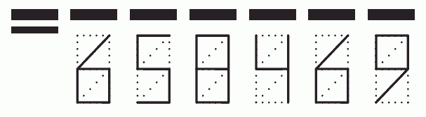 Пример заполнения индекса 658469