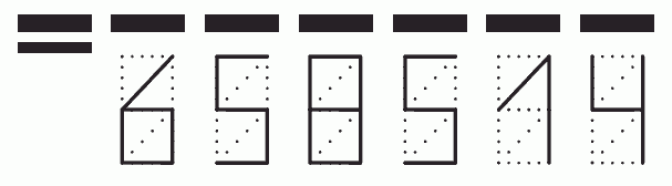 Пример заполнения индекса 658514