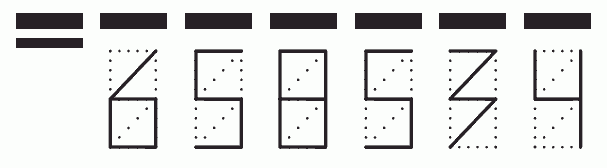 Пример заполнения индекса 658534