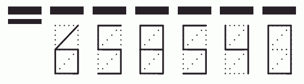 Пример заполнения индекса 658540