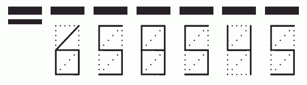 Пример заполнения индекса 658545