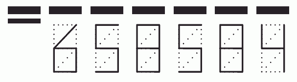 Пример заполнения индекса 658584