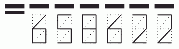 Пример заполнения индекса 658622